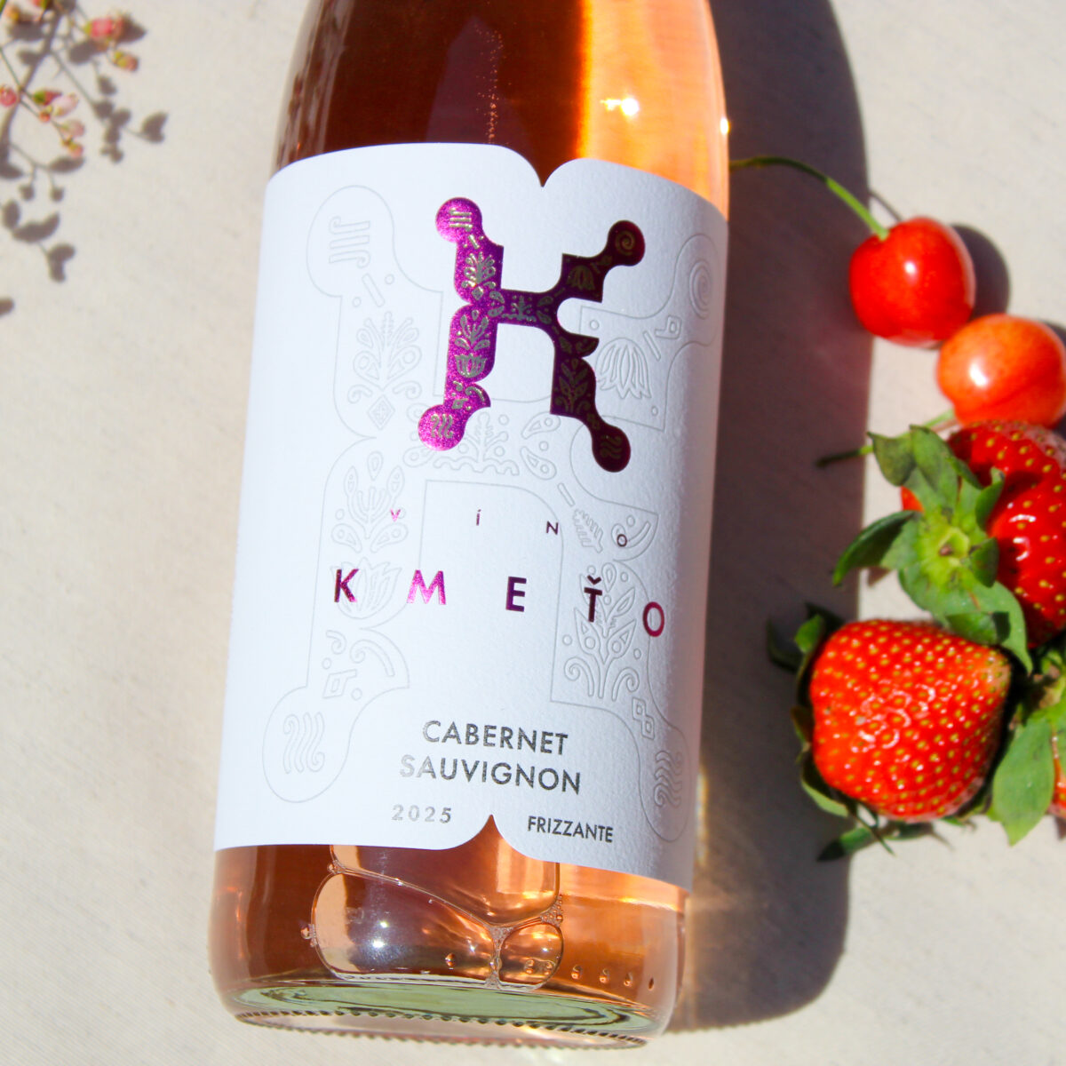 Frizzante - Cabernet sauvignon, r. 2025 polosladké